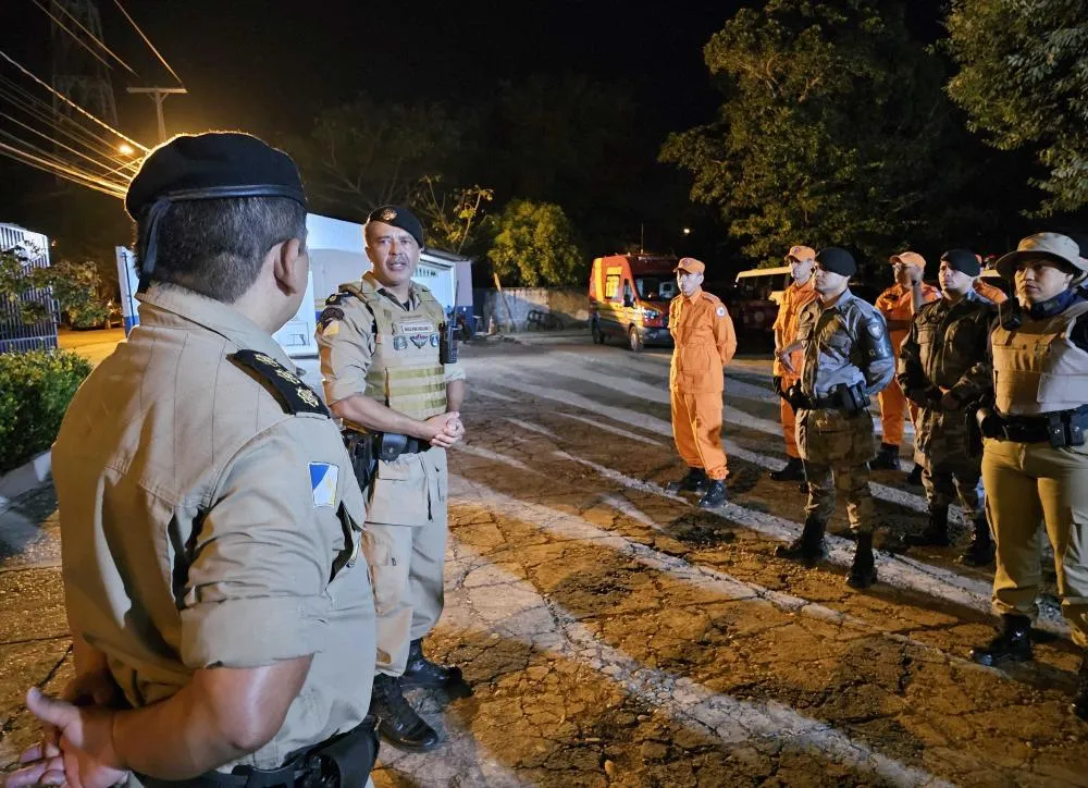 Comandante da 6ª CIPM, Major Hallim em abertura oficial do policiamento do Miracaxi em 2023