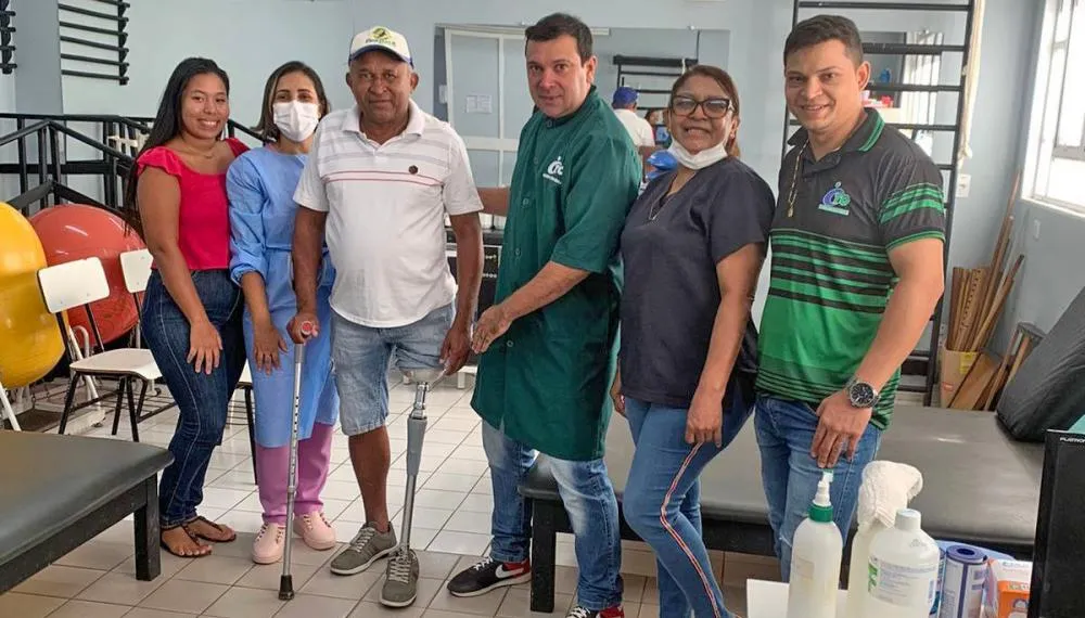 Entrega dos equipamentos proporciona uma melhora significativa na vida dos usuários.