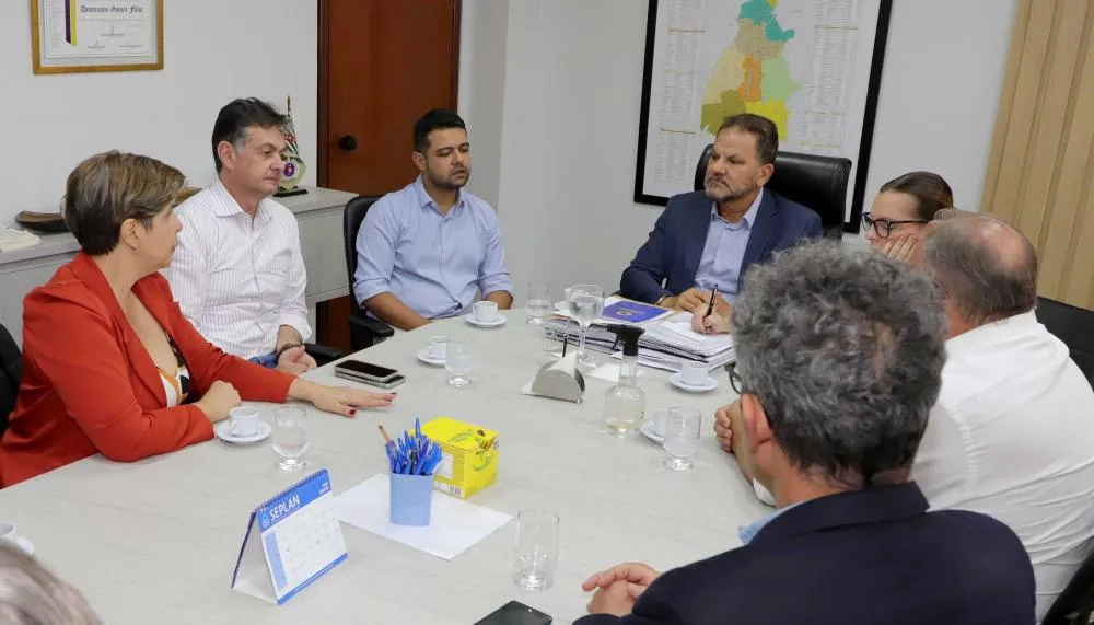 Encontro entre representantes do Governo do Tocantins e do Governo Federal ocorreu no Palácio Araguaia Governador José Wilson Siqueira Campos.