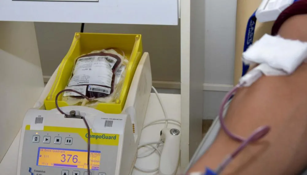 Para ser doador de sangue, é necessário estar em boas condições de saúde
