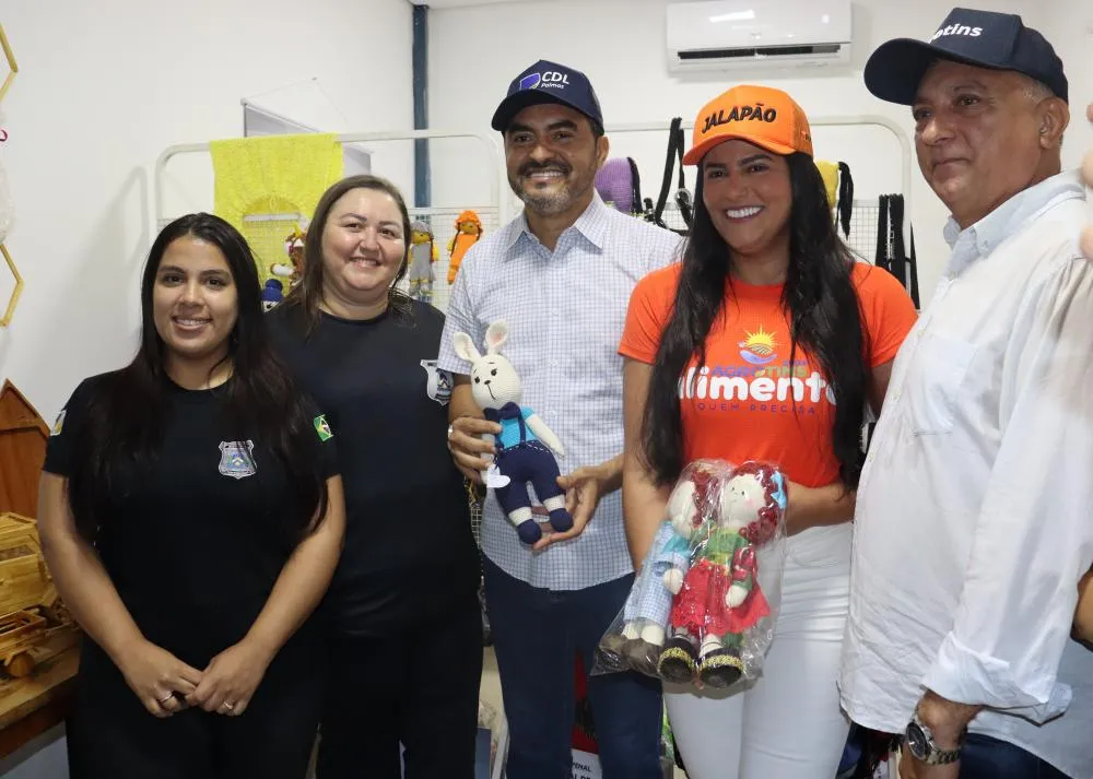 Polícia Penal participou da Agrotins com estande de artigos produzidos por custodiados