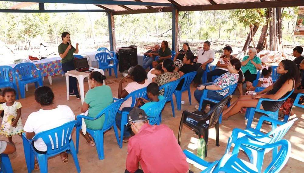 Associação de Mulheres Produtoras dos Projetos de Assentamento Santo Onofre e Santa Tereza I, em Ponte Alta, recebeu as orientações no sábado, 27.