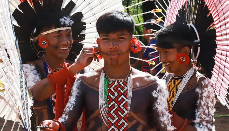 Sepot fomenta e participa dos eventos culturais originários e tradicionais no Estado do Tocantins-(Festa Cultural do Hetohoky do povo indígena Karajá, na Ilha do Bananal).