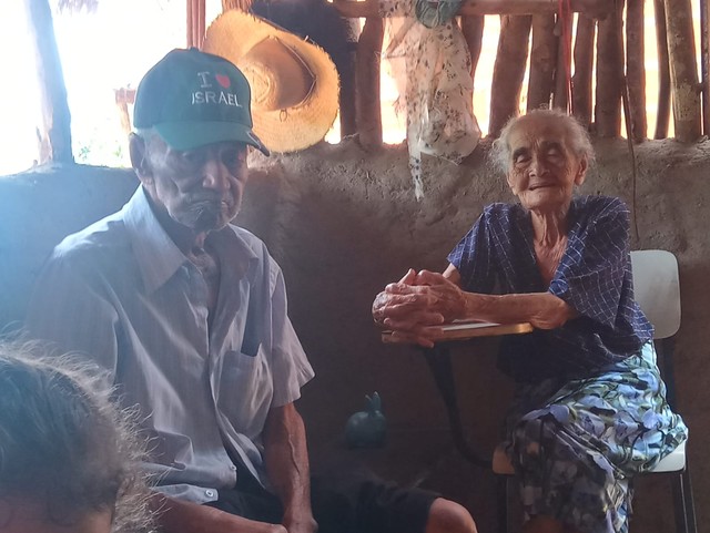 Mamédio Alves Magalhães e Ana Araújo Magalhães moravam na cidade de Paranã — Foto: Arquivo pessoal
