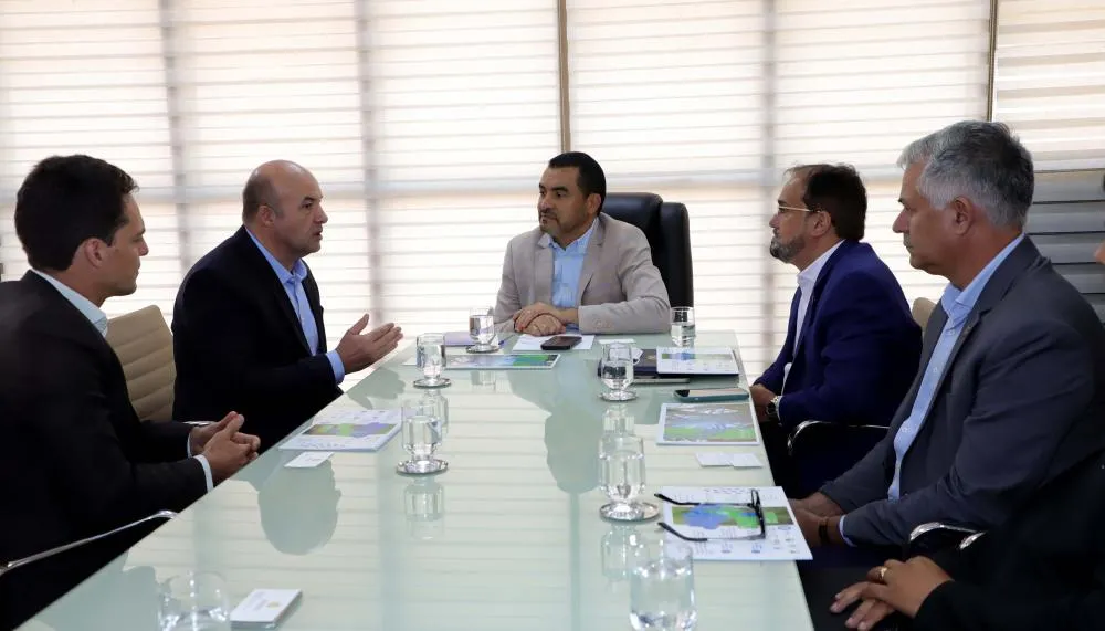 Governador Wanderlei Barbosa recebe representantes da BP Bunge Bioenergia no Palácio Araguaia