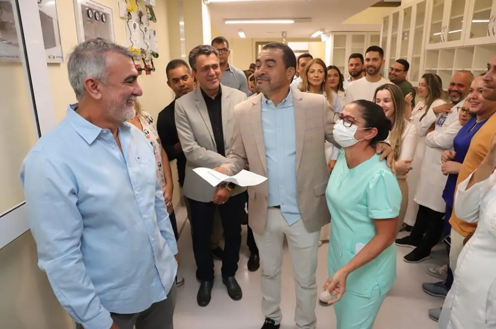 Presidente da Aleto, Dep. Amélio Cayres, frisa investimento em saúde durante inauguração da ampliação do HGP, Foto: Assessoria Parlamentar.