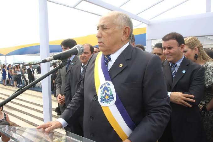 Siqueira Campos, ao fundo seu filho Eduardo Siqueira, Foto Divulgação 