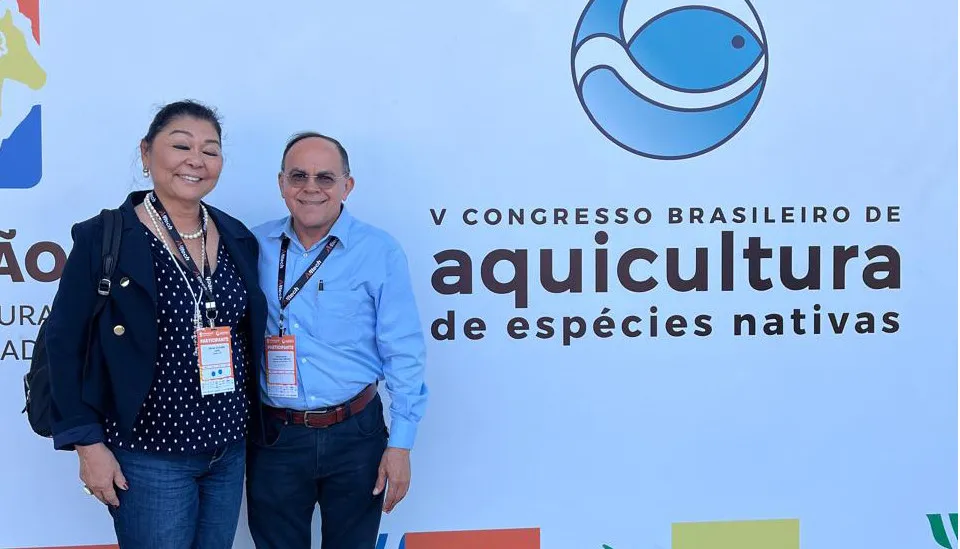 Secretária Miyuki Hyashida participa do Congresso Brasileiro de Aquicultura de espécies nativas em Cuiabá.