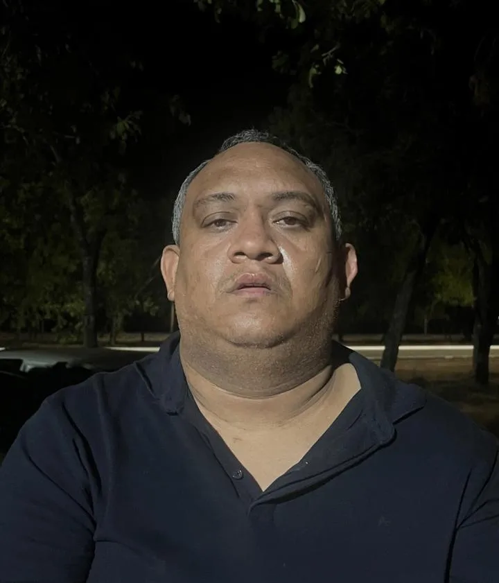Lauro Jorge do Amaral Mineiro, 36 anos, considerado como sendo o “maior ladrão” de caminhonetes, do modelo Hilux, da região do Norte do Brasil – Foto: Alessandro Ferreira / Agência Tocantins.