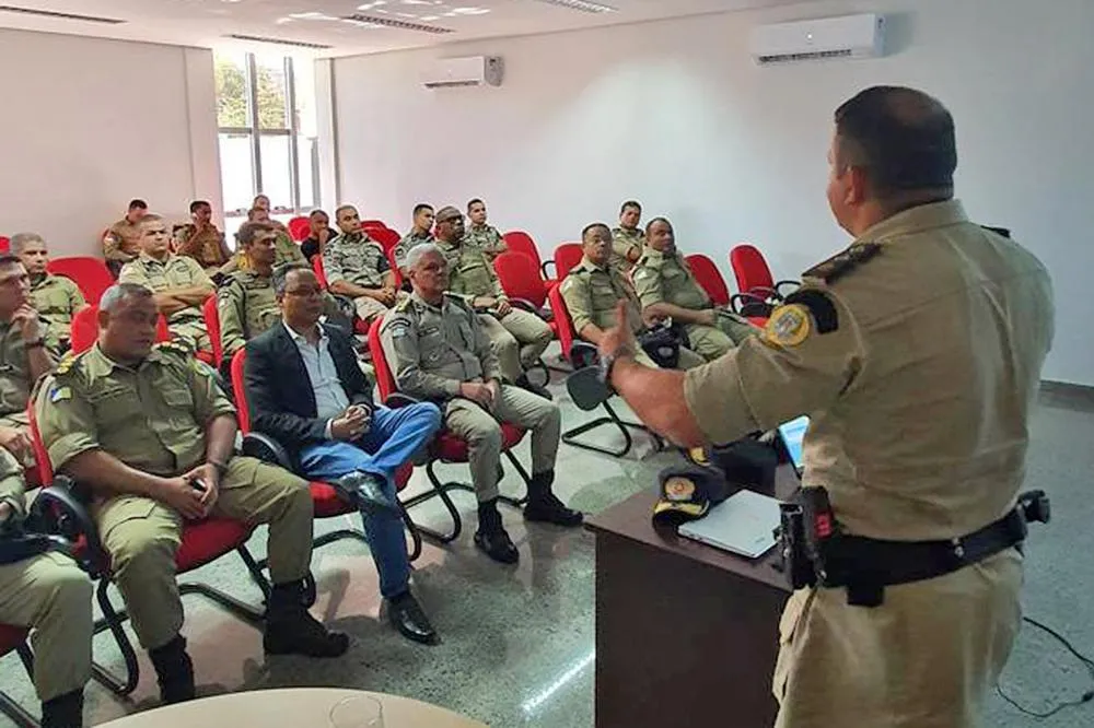 Encontro reuniu PMs do Tocantins e da Bahia.