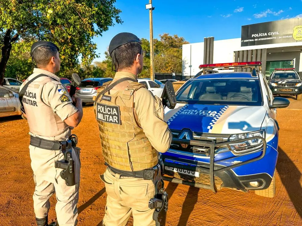O suspeito foi encontrado e preso logo após o furto, Foto- 1° BPM/ Ascom.