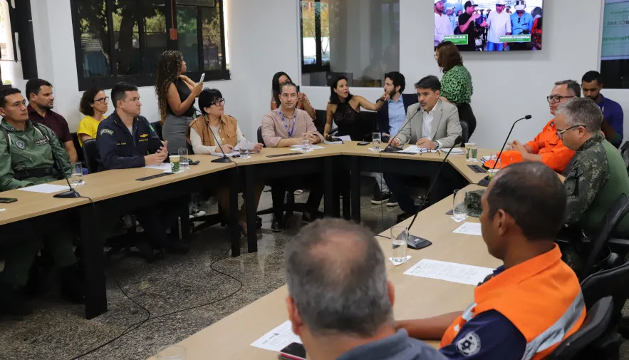 Reunião comandada pelo secretário Marcello foi uma sequência do encontro realizado pelo governador Wanderlei Barbosa na última sexta-feira.