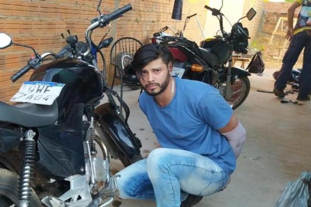 Carlos Augusto Silva Fraga, 30 anos, mais conhecido como “Charada” foi preso no Rio Grande do Sul – Foto: Alessandro Ferreira / Agência Tocantins