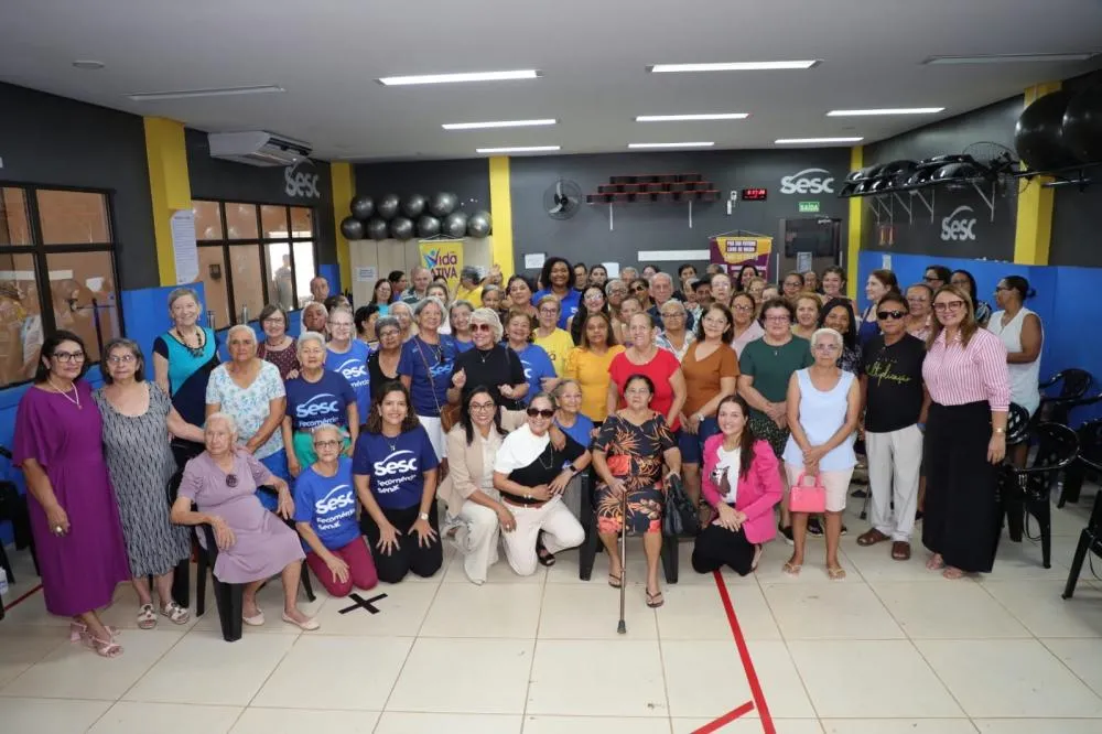 Lançamento do projeto Abraçando a Mulher Idosa no Centro de Atividades da Região Norte, em Palmas 