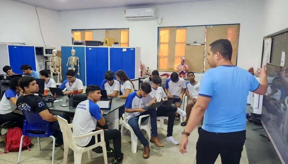 Eletiva contempla três turmas, com três aulas semanais e a presença de 100% dos alunos matriculados.