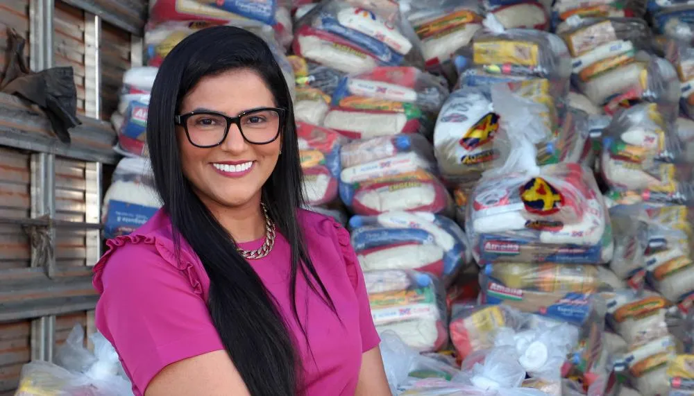 Primeira-dama Karynne Sotero está à frente da campanha e alimentos arrecadados serão direcionados a diversas instituições que prestam assistência às populações mais vulneráveis