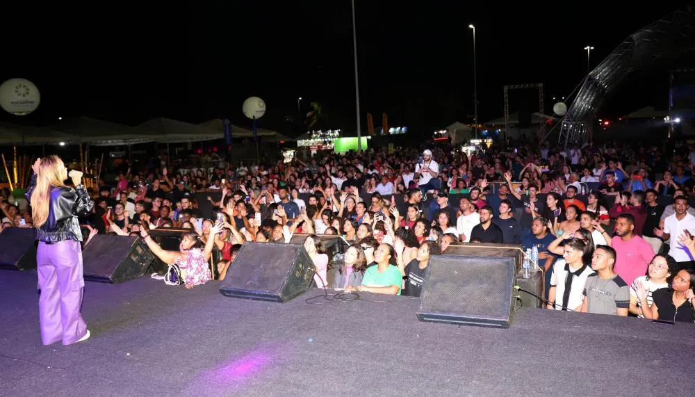 O momento mais esperado foram as atrações nacionais com Gabriel Guedes, Victin, Lucas Agostinho e o show do segmento gospel no estado, Bruna Karla