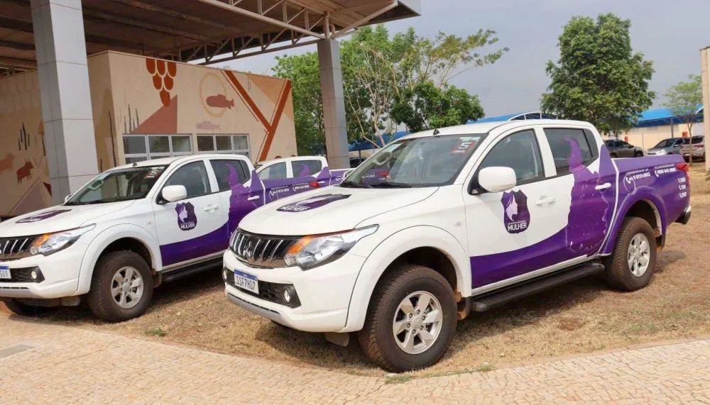 Das 64 camionetes, 57 foram destinadas às prefeituras tocantinenses