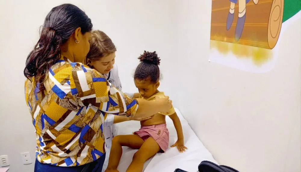 Soraya dos Santos, moradora de Centenário, e mãe de Olívia Moura da Silva, de 3 anos, aprovou a iniciativa