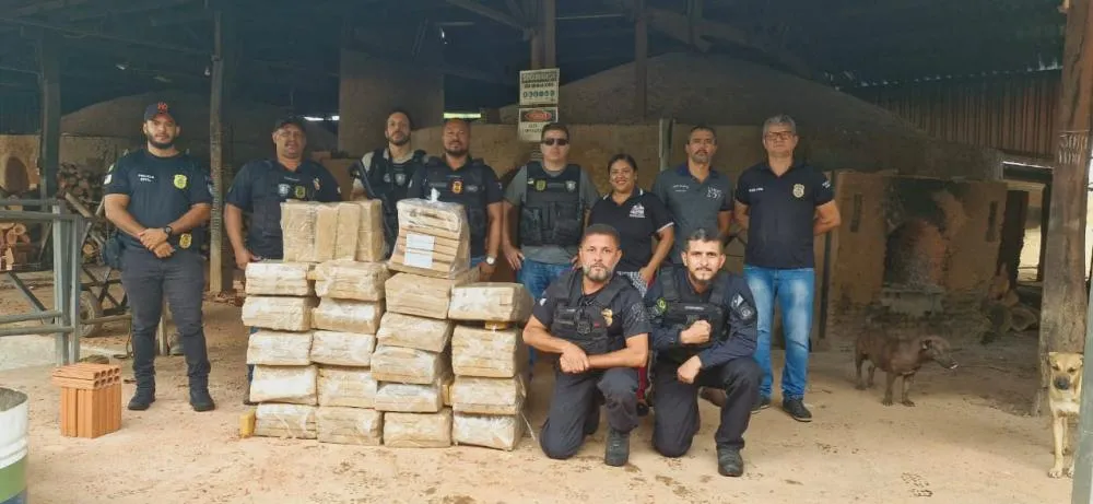 Polícia Civil do Tocantins realizou a incineração de aproximadamente 400 kg de maconha, avaliados em mais de R$1 milhão