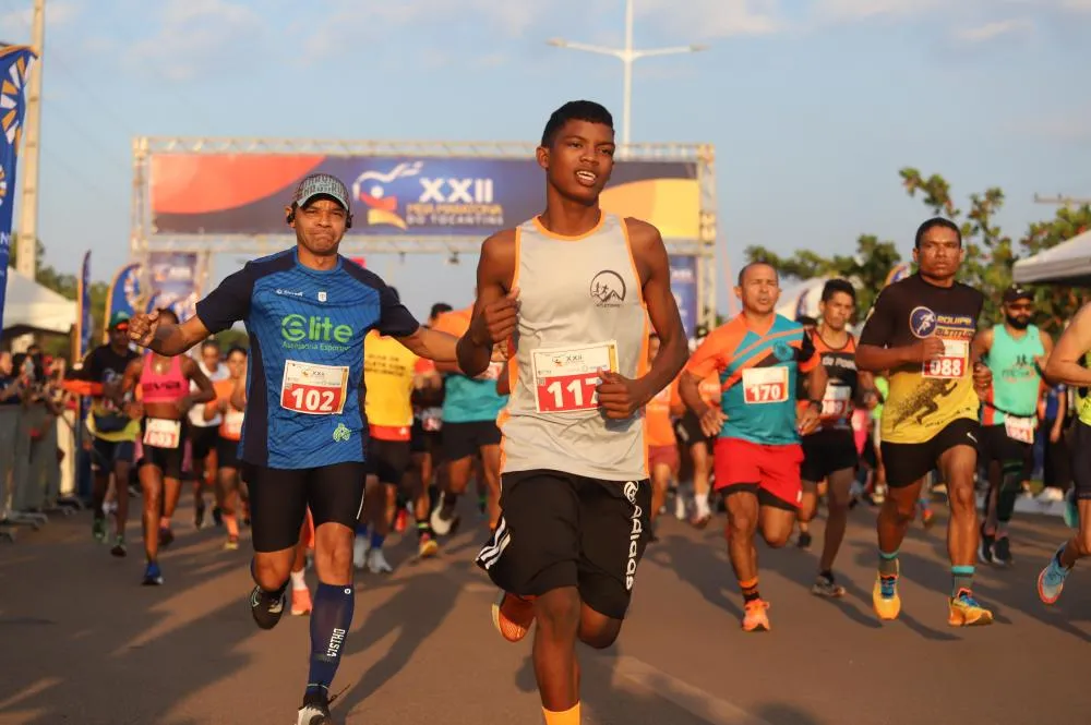 Governo do Tocantins promove a 23ª edição da Meia Maratona no dia 1º de dezembro.