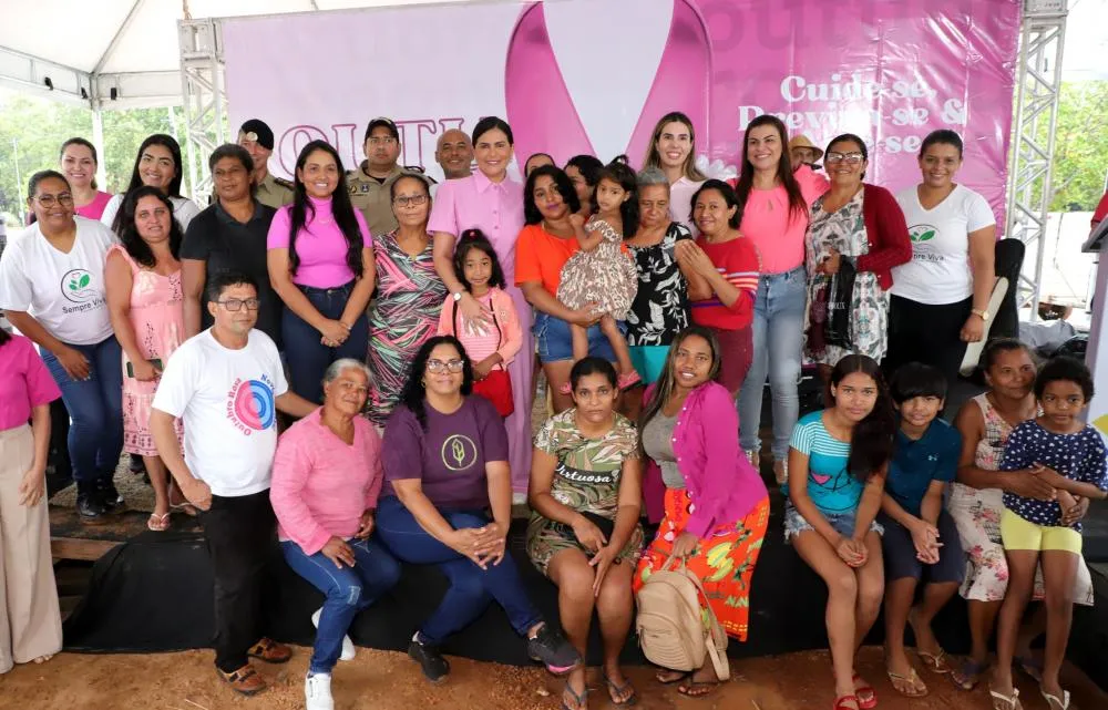 Mais de 500 mulheres foram atendidas nos três dias de ação promovidos pelo Governo do Tocantins, por meio da primeira-dama Karynne Sotero .