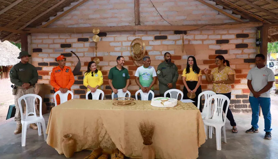 Naturatins realizou nesse sábado, 26, na Comunidade Quilombola Mumbuca, o encerramento das ações fiscalizatórias da Operação Capim-Dourado.