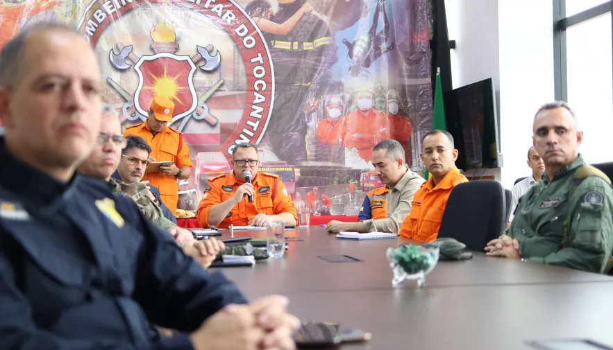 Coronel Peterson Queiroz de Ornelas destaca números positivos da Operação Tocantins Mais Verde.