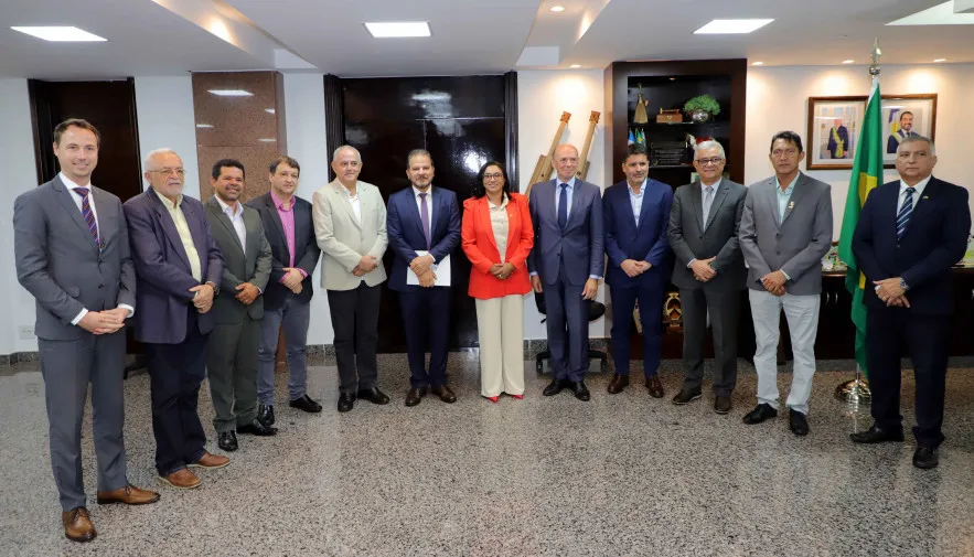 Equipe do Governo do Tocantins recebe embaixador da Bélgica, Peter Claes, para estreitar novas parcerias econômicas e culturais 