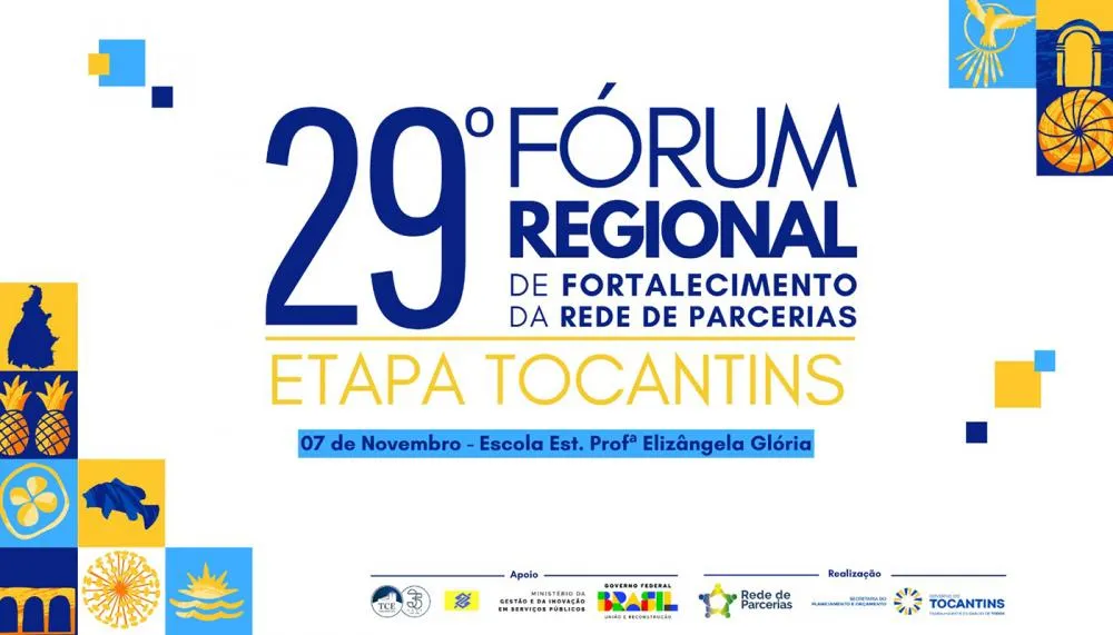 Etapa Tocantins do Fórum Regional ocorre nesta quinta-feira, 7.