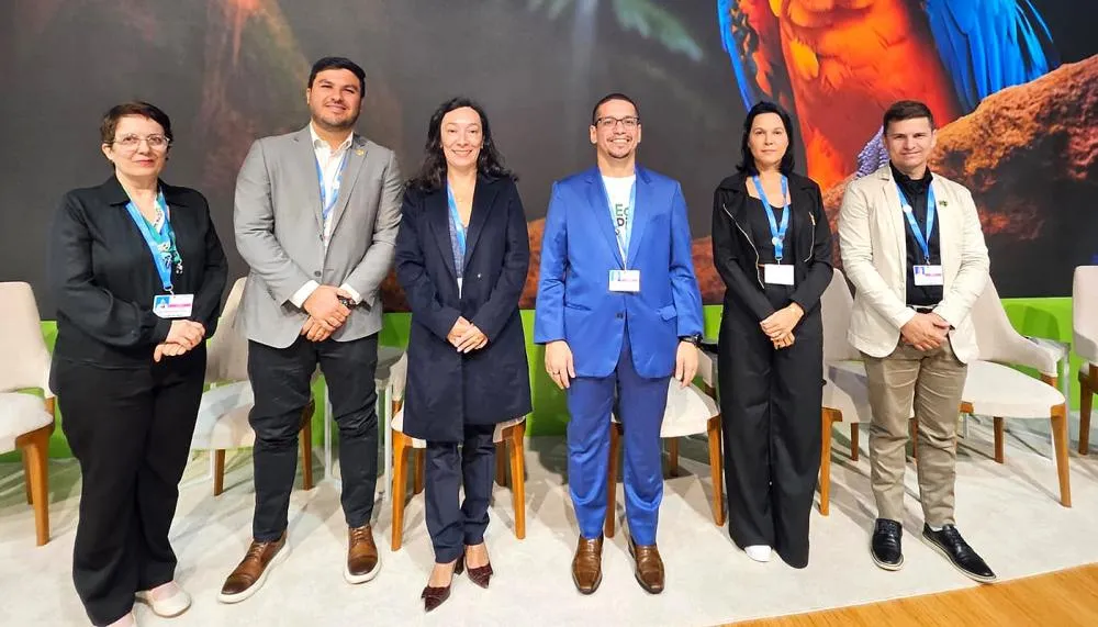 Equipe técnica do Governo do Tocantins no primeiro dia de programação da COP29