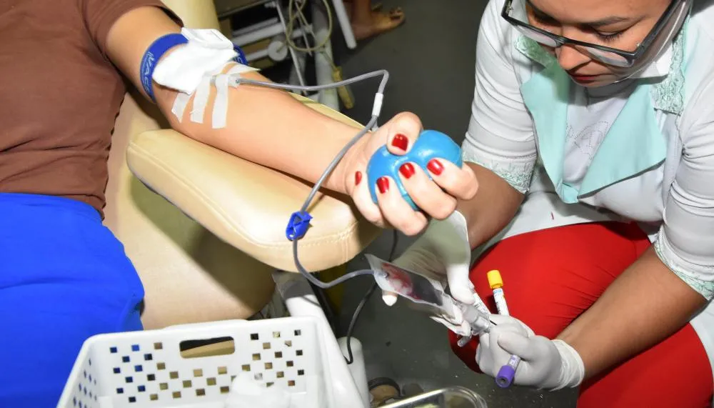 Tocantins tem quase 10 mil doadores de sangue voluntários.