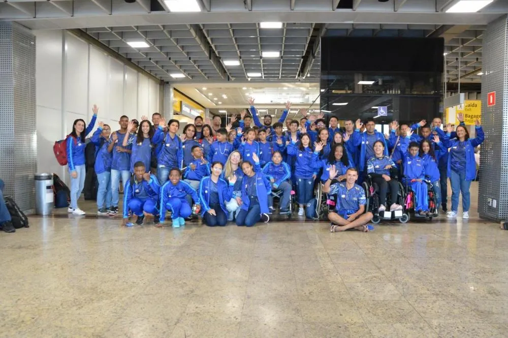 Delegação tocantinense nas Paralimpíadas Escolares 2024 conta com 82 integrantes entre atletas, staffs, fisioterapeutas e dirigentes