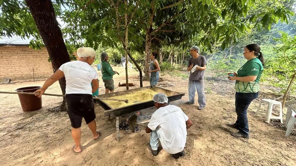 Farinhada de Zé Mininim é realizada anualmente em sua propriedade.
