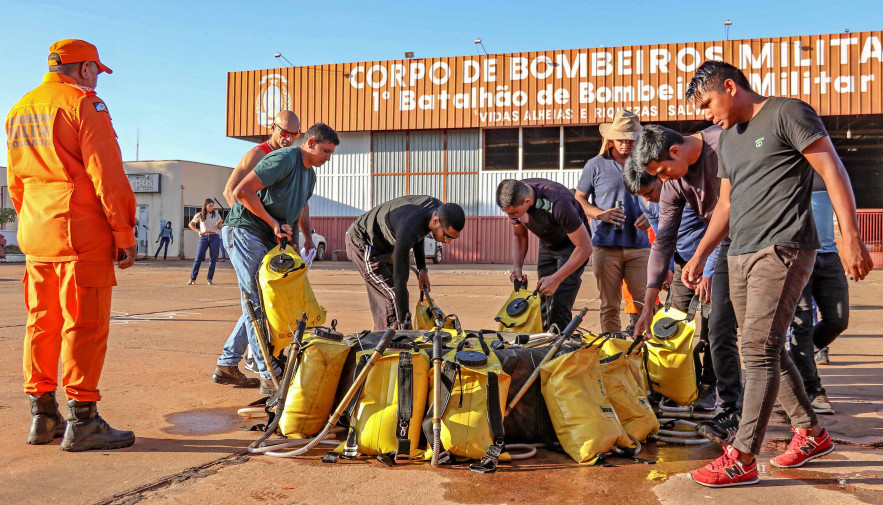 Este ano, a política de formação de brigadas municipais encabeçada pela Defesa Civil Estadual e pelo Corpo de Bombeiros Militar teve a adesão de 121 municípios 