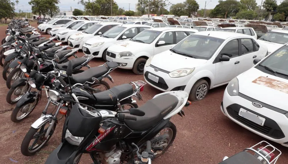 (Foto arquivo) Leilão de 350 lotes de veículos oficiais inservíveis ao estado, sucatas e mercadorias apreendidas pelo Fisco tocantinense arrecadou R$ 9.631.000.