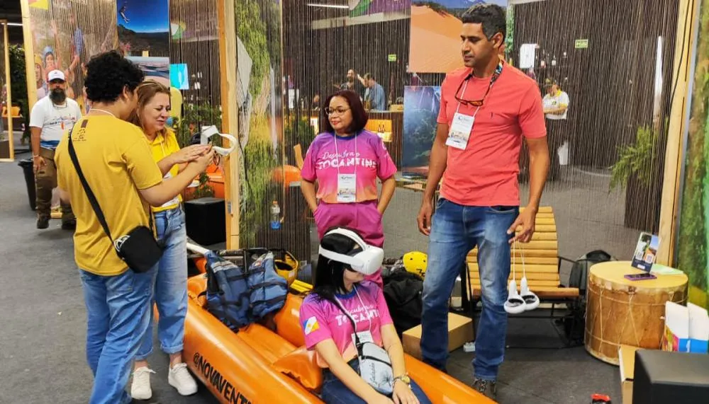 Experiência virtual pelos atrativos naturais será levada a feiras do setor, como o Salão do Turismo.