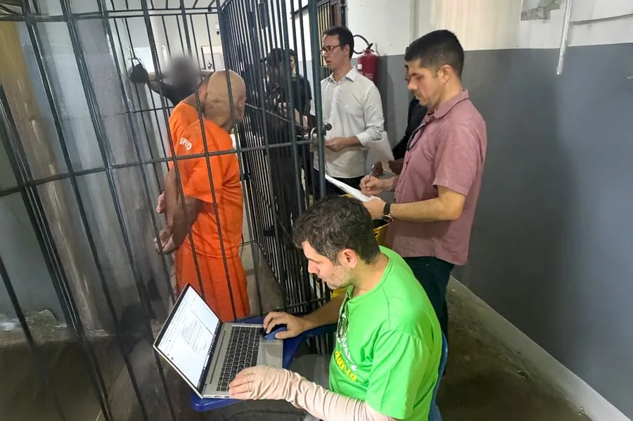 Defensoria Pública faz atendimentos jurídicos na Unidade Penal de Gurupi.
