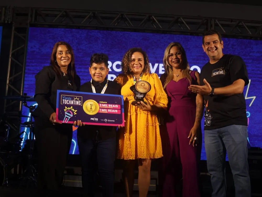 Estudantes finalistas do 4º Canta Tocantins emocionaram o público com suas apresentações.