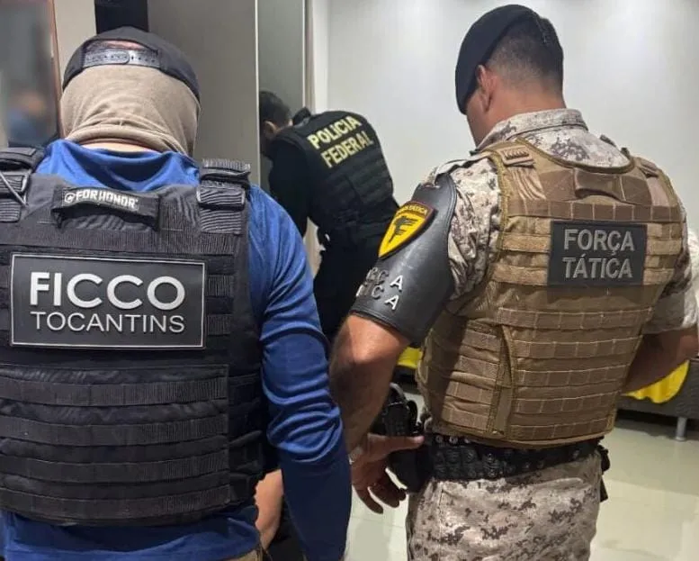 Imagem durante Operação Impostor deflagrada nesta manhã de quinta-feira,12, Foto: PF-TO.