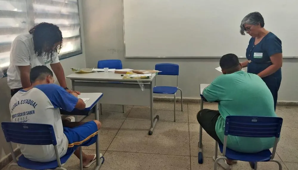 Adolescentes participaram de dois dias de provas do Enem em busca de novas oportunidades.