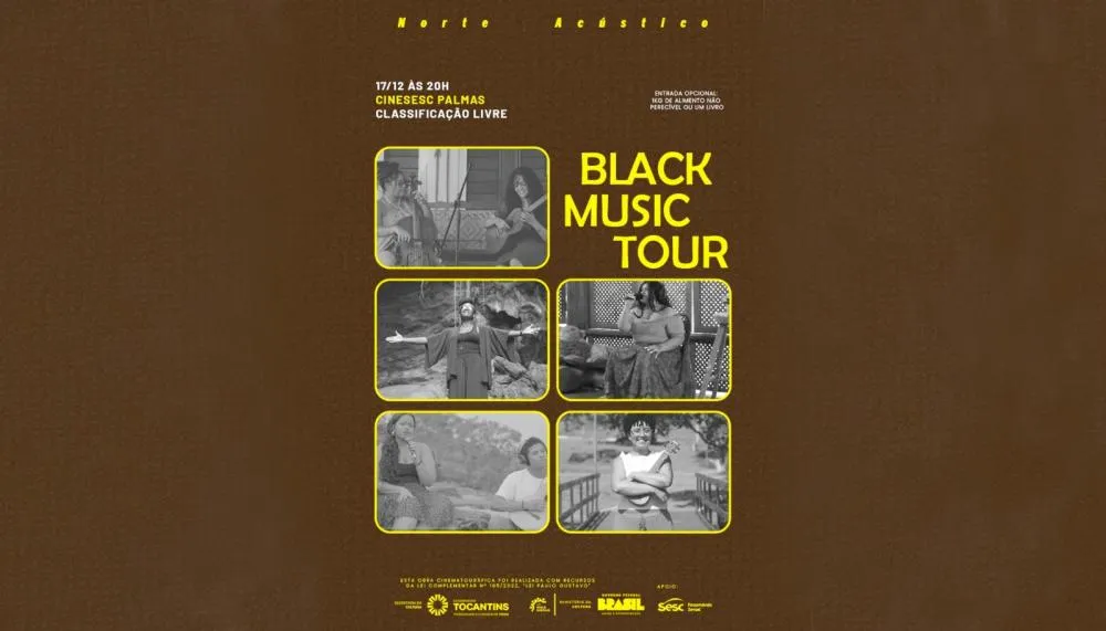Lei Paulo Gustavo: Websérie Black Music Tour estreia nesta terça-feira, 17.