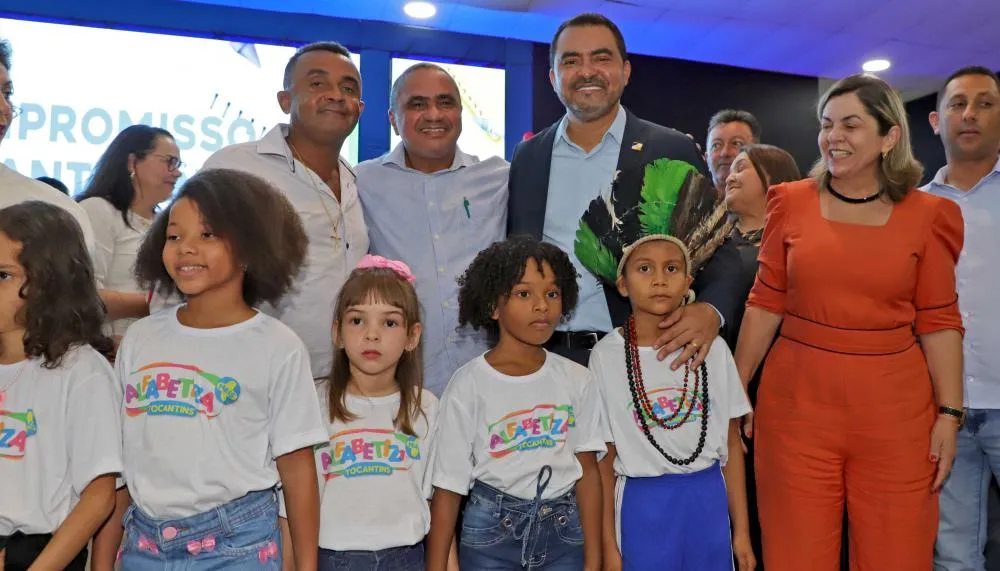 Governador Wanderlei Barbosa destaca que o apoio aos municípios foi essencial para o reconhecimento do Tocantins com Selo Ouro do MEC pelas ações em alfabetização.