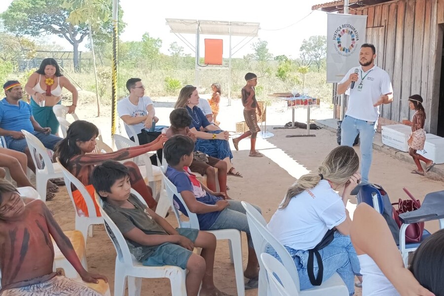 Rodas de conversa aconteceu em aldeias Krahô dos municípios de Itacajá e Goiatins 
