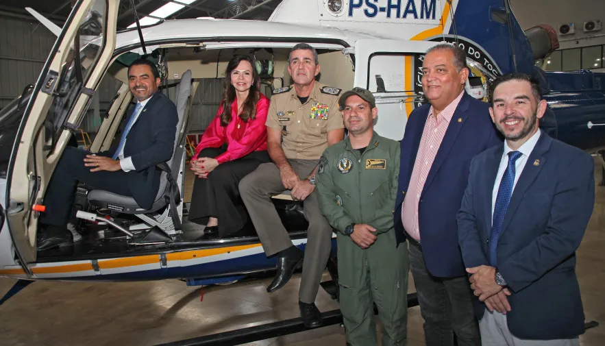 Na segurança pública, o Grupamento Aéreo (Graer) da Polícia Militar do Tocantins (PMTO) foi contemplado com um helicóptero Esquilo B2, batizado de Graer 03.