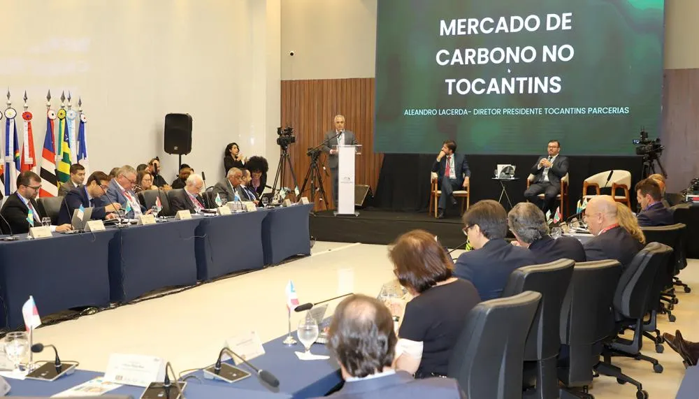 Em eventos nacionais e internacionais, a Tocantins Parcerias apresenta o projeto jurisdicional REDD+ para comercialização de créditos de carbono no Tocantins 