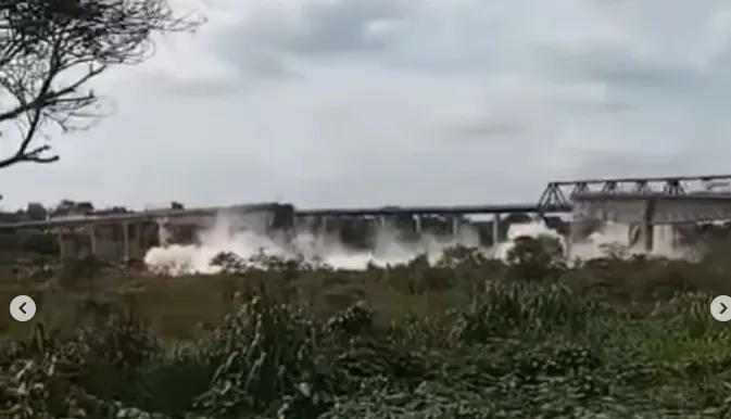 Ponte Juscelino Kubitschek de Oliveira, que conecta os estados do Tocantins e Maranhão – Foto: Reprodução.
