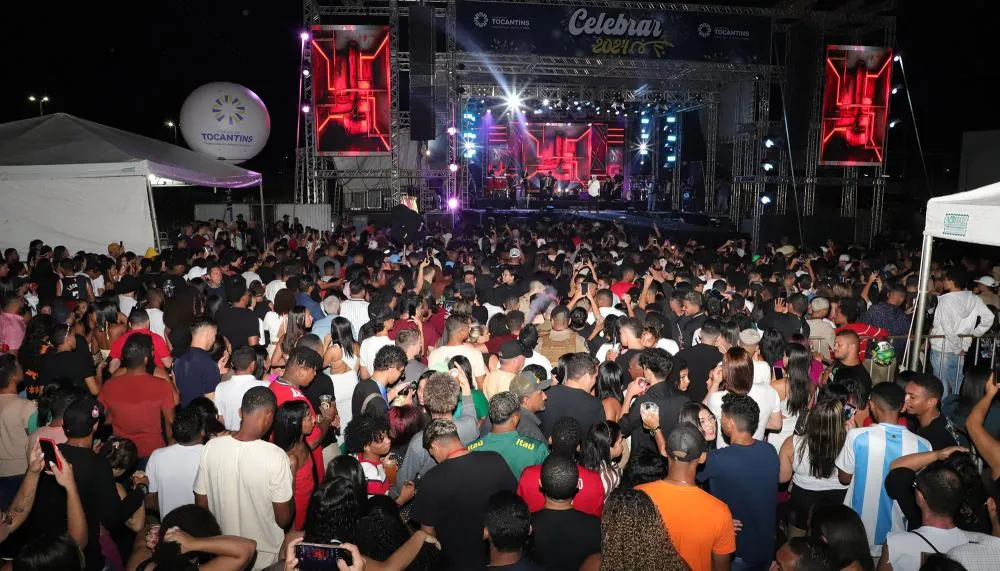 Governador do Tocantins, Wanderlei Barbosa, abriu o Celebrar 2024, evento que trouxe grandes atrações para os tocantinenses celebrarem o fim de ano .