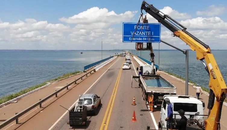Interdição será parcial em alguns pontos da ponte.