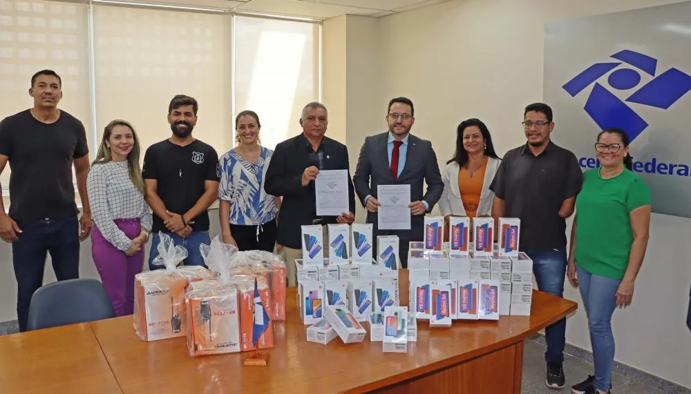 Só nesta remessa, foram recebidos cerca de R$ 129 mil em equipamentos.